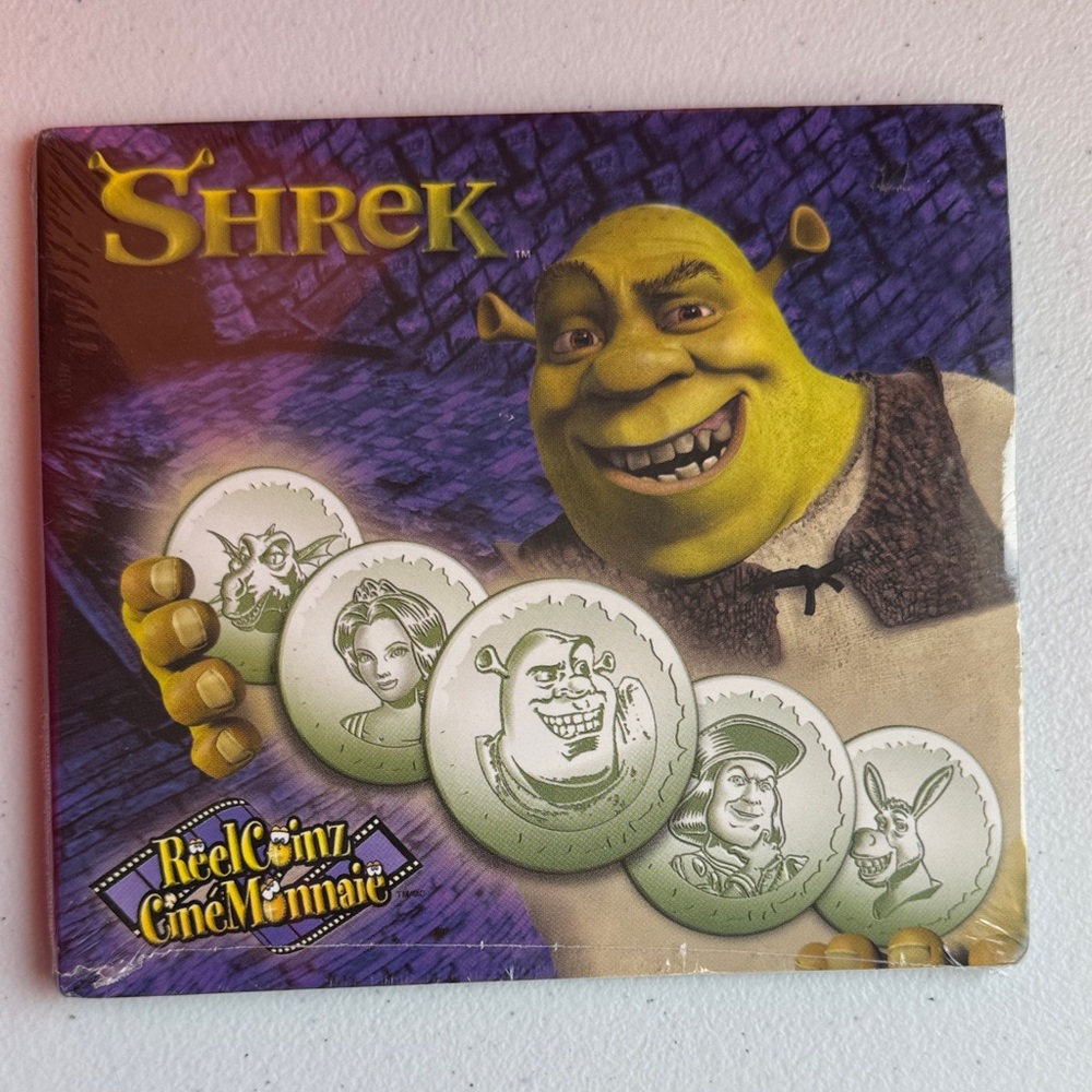 Shrek Reel Coins sealed set